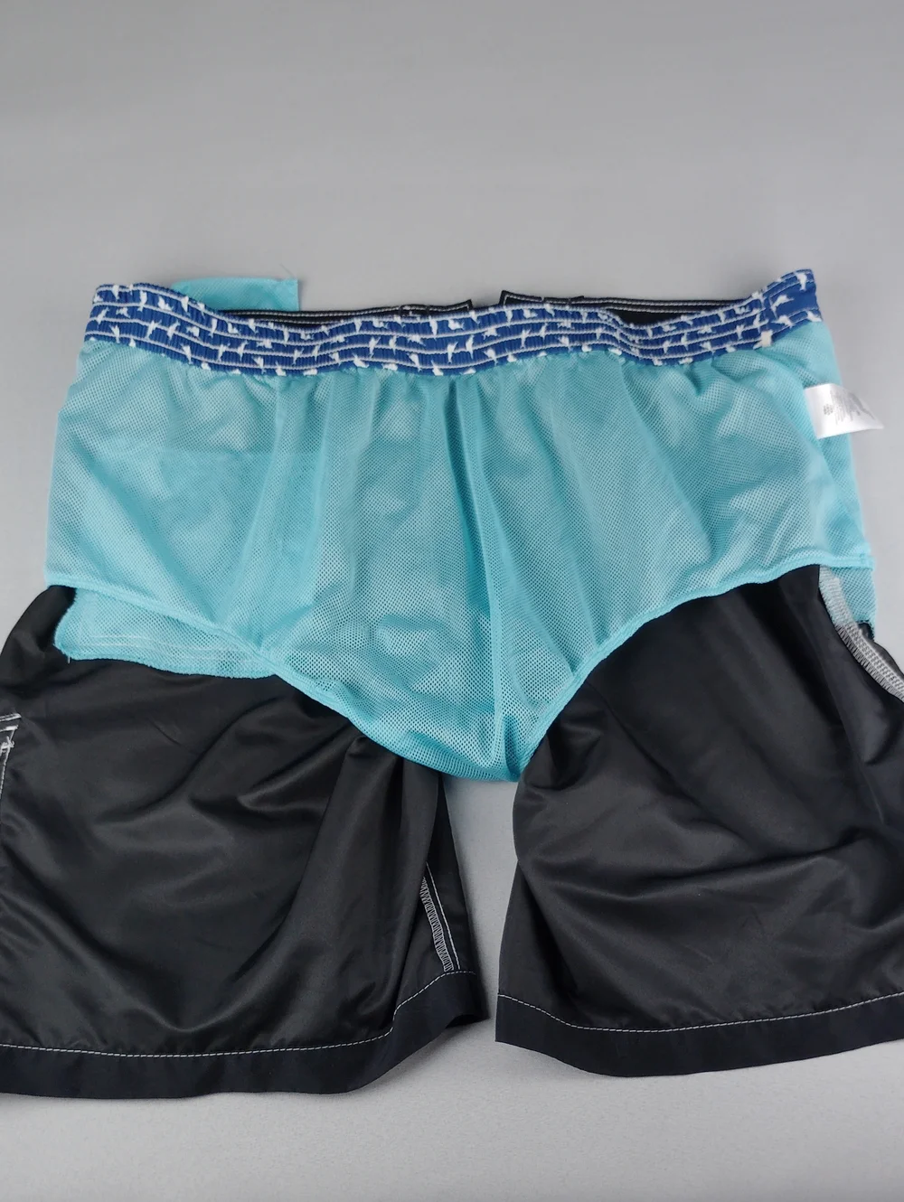 Tommy Bahama Men's Black Swim Trunks.
